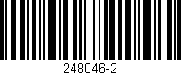 Código de barras (EAN, GTIN, SKU, ISBN): '248046-2'