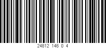 Código de barras (EAN, GTIN, SKU, ISBN): '24812_146_0_4'