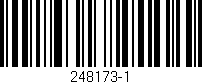 Código de barras (EAN, GTIN, SKU, ISBN): '248173-1'