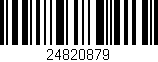 Código de barras (EAN, GTIN, SKU, ISBN): '24820879'