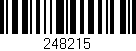 Código de barras (EAN, GTIN, SKU, ISBN): '248215'