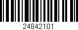Código de barras (EAN, GTIN, SKU, ISBN): '24842101'