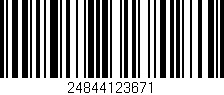 Código de barras (EAN, GTIN, SKU, ISBN): '24844123671'