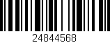 Código de barras (EAN, GTIN, SKU, ISBN): '24844568'