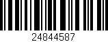 Código de barras (EAN, GTIN, SKU, ISBN): '24844587'