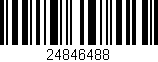 Código de barras (EAN, GTIN, SKU, ISBN): '24846488'