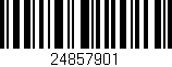 Código de barras (EAN, GTIN, SKU, ISBN): '24857901'