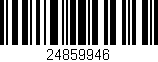 Código de barras (EAN, GTIN, SKU, ISBN): '24859946'