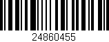 Código de barras (EAN, GTIN, SKU, ISBN): '24860455'