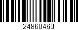 Código de barras (EAN, GTIN, SKU, ISBN): '24860460'