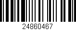 Código de barras (EAN, GTIN, SKU, ISBN): '24860467'