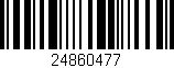 Código de barras (EAN, GTIN, SKU, ISBN): '24860477'