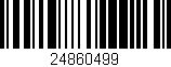 Código de barras (EAN, GTIN, SKU, ISBN): '24860499'