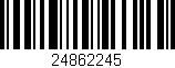 Código de barras (EAN, GTIN, SKU, ISBN): '24862245'