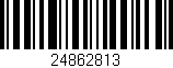 Código de barras (EAN, GTIN, SKU, ISBN): '24862813'