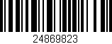 Código de barras (EAN, GTIN, SKU, ISBN): '24869823'