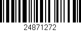 Código de barras (EAN, GTIN, SKU, ISBN): '24871272'