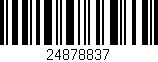 Código de barras (EAN, GTIN, SKU, ISBN): '24878837'