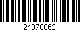 Código de barras (EAN, GTIN, SKU, ISBN): '24878862'