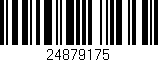 Código de barras (EAN, GTIN, SKU, ISBN): '24879175'