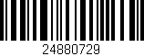 Código de barras (EAN, GTIN, SKU, ISBN): '24880729'