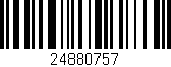 Código de barras (EAN, GTIN, SKU, ISBN): '24880757'