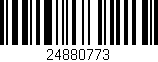 Código de barras (EAN, GTIN, SKU, ISBN): '24880773'