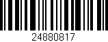 Código de barras (EAN, GTIN, SKU, ISBN): '24880817'