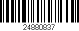 Código de barras (EAN, GTIN, SKU, ISBN): '24880837'