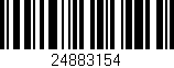 Código de barras (EAN, GTIN, SKU, ISBN): '24883154'