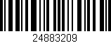 Código de barras (EAN, GTIN, SKU, ISBN): '24883209'