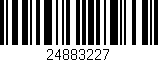 Código de barras (EAN, GTIN, SKU, ISBN): '24883227'