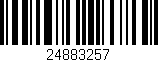 Código de barras (EAN, GTIN, SKU, ISBN): '24883257'