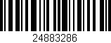 Código de barras (EAN, GTIN, SKU, ISBN): '24883286'