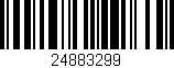 Código de barras (EAN, GTIN, SKU, ISBN): '24883299'