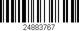 Código de barras (EAN, GTIN, SKU, ISBN): '24883767'