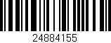 Código de barras (EAN, GTIN, SKU, ISBN): '24884155'