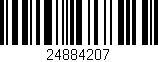 Código de barras (EAN, GTIN, SKU, ISBN): '24884207'
