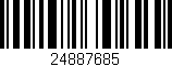 Código de barras (EAN, GTIN, SKU, ISBN): '24887685'