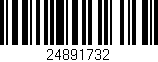 Código de barras (EAN, GTIN, SKU, ISBN): '24891732'