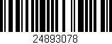 Código de barras (EAN, GTIN, SKU, ISBN): '24893078'