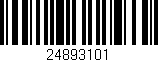Código de barras (EAN, GTIN, SKU, ISBN): '24893101'