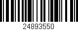 Código de barras (EAN, GTIN, SKU, ISBN): '24893550'