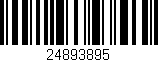 Código de barras (EAN, GTIN, SKU, ISBN): '24893895'