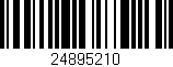Código de barras (EAN, GTIN, SKU, ISBN): '24895210'