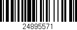 Código de barras (EAN, GTIN, SKU, ISBN): '24895571'