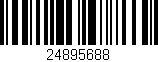 Código de barras (EAN, GTIN, SKU, ISBN): '24895688'