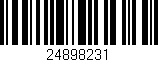Código de barras (EAN, GTIN, SKU, ISBN): '24898231'