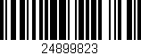 Código de barras (EAN, GTIN, SKU, ISBN): '24899823'