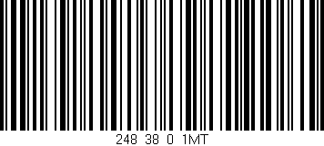 Código de barras (EAN, GTIN, SKU, ISBN): '248_38_0_1MT'